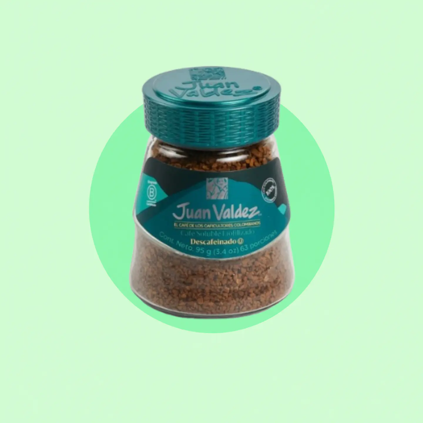 Café Juan Valdez Descafeinado 95 Gramos 1
