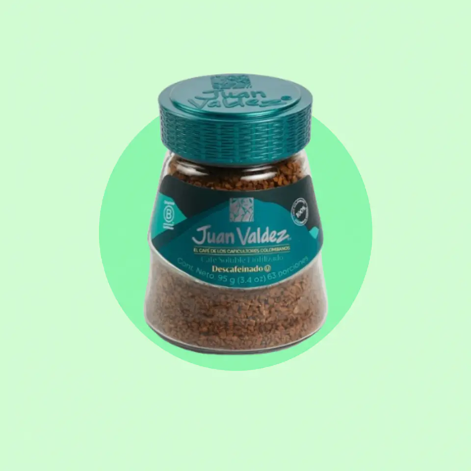 Café Juan Valdez Descafeinado 95 Gramos 1