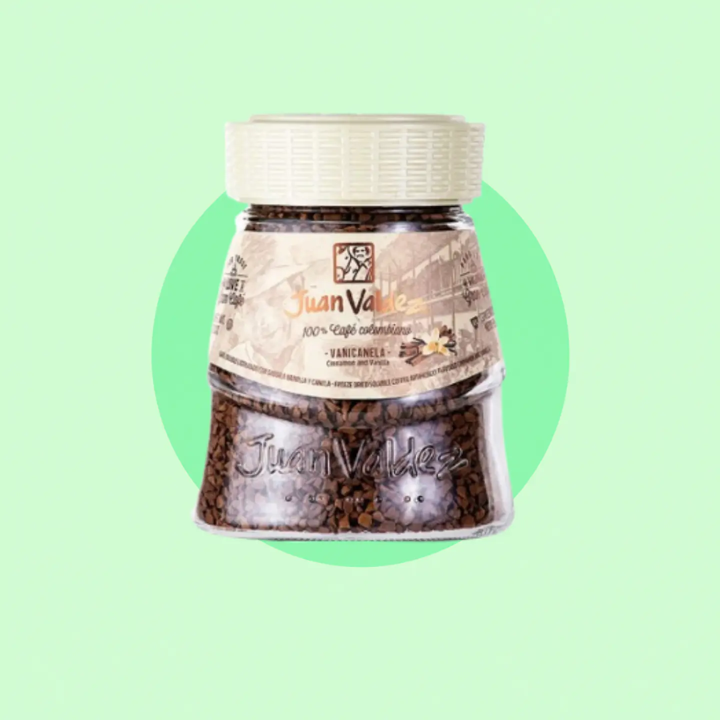 Café Juan Valdez Vainilla Canela 95 Gramos 1