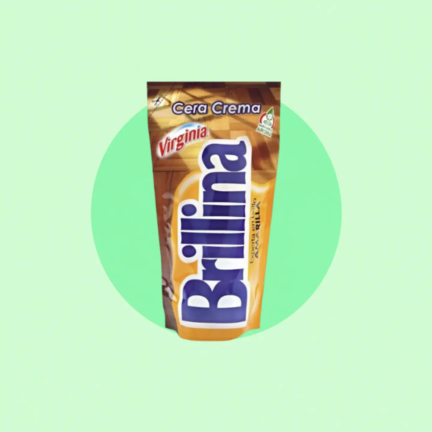 Cera Crema Brillina Tierra Amarilla 340 Gramos 1