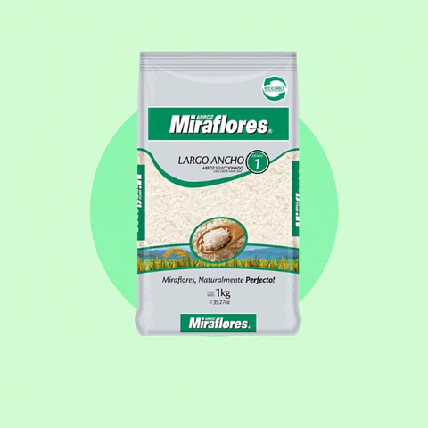 Arroz Miraflores 1 Kilo