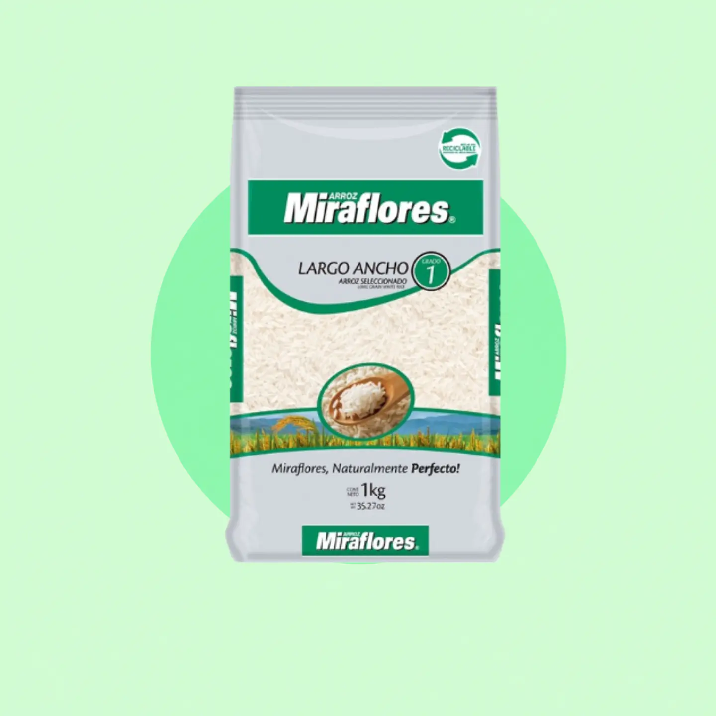 Arroz Miraflores 1 Kilo 1