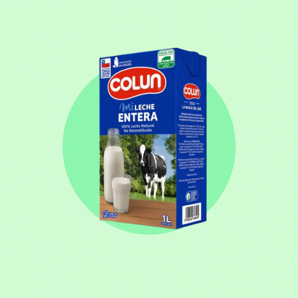 Leche Entera Colún 1 Litro 1