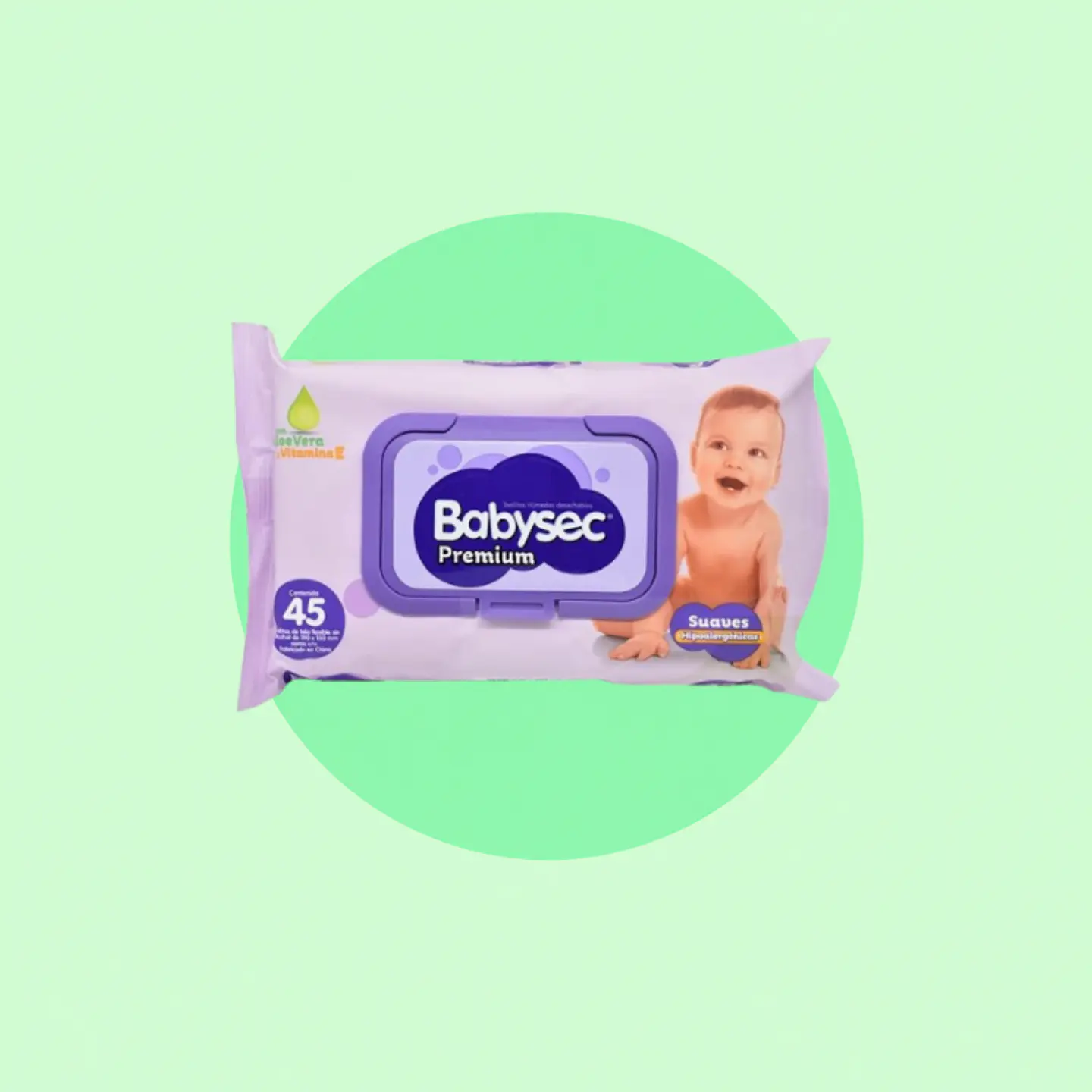 Toallas Húmedas Babysec 45 Unidades 1