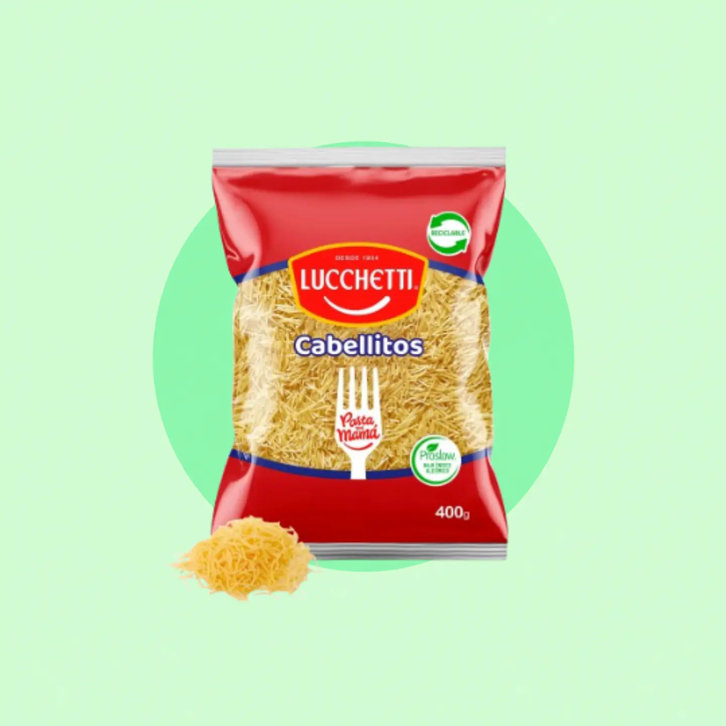 Cabellitos Lucchetti 400 Gramos 1