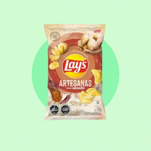Lays Artesanas Sabor Merkén 150 Gramos