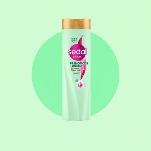 Shampoo Sedal Probiótico y Biotina 340 ML