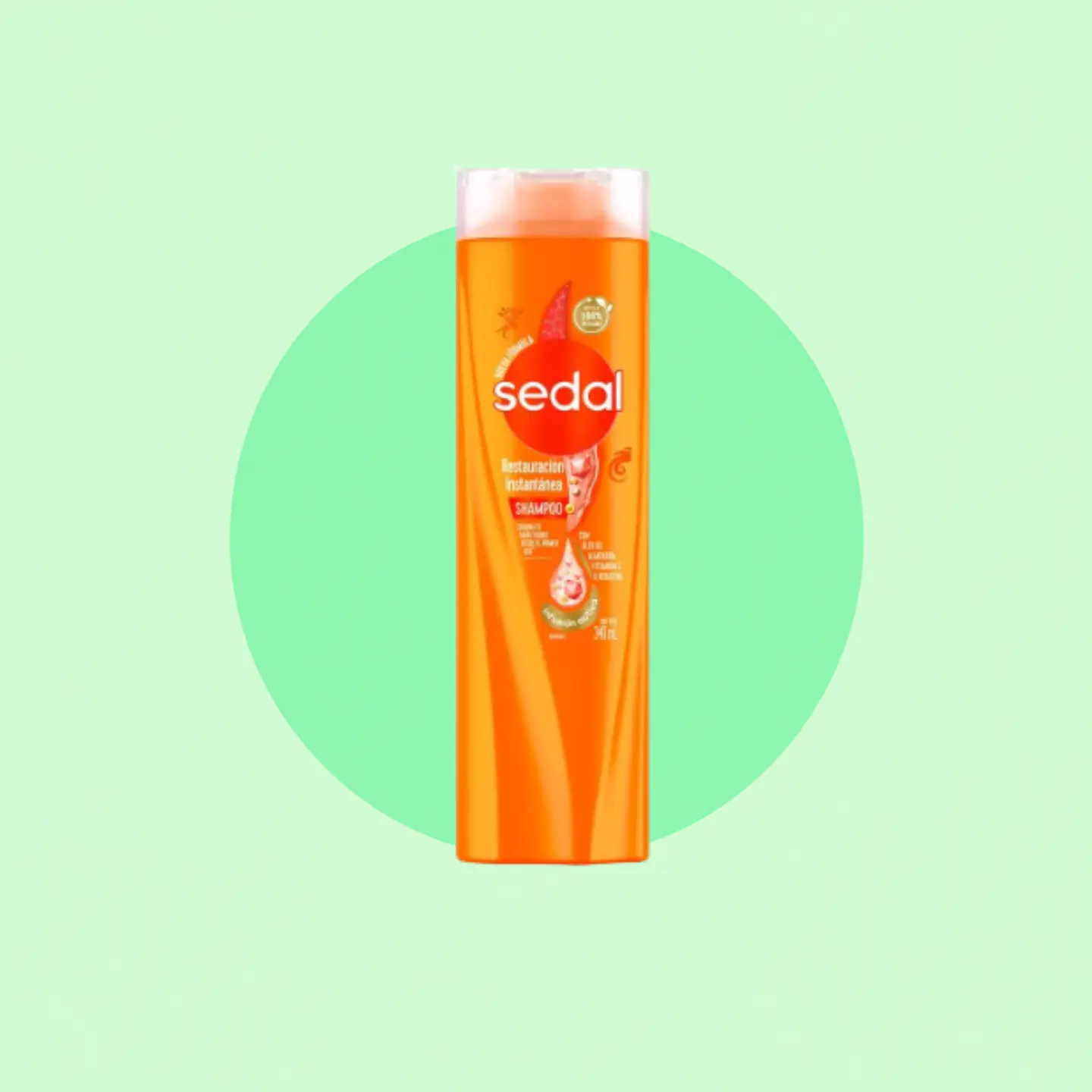 Shampoo Sedal Restauración Instantánea 340 ML 1