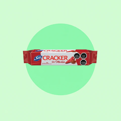 Cracker Merkén 90 Gramos