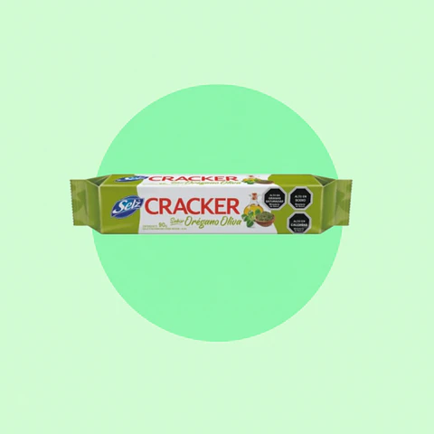 Cracker Orégano Oliva 90 Gramos