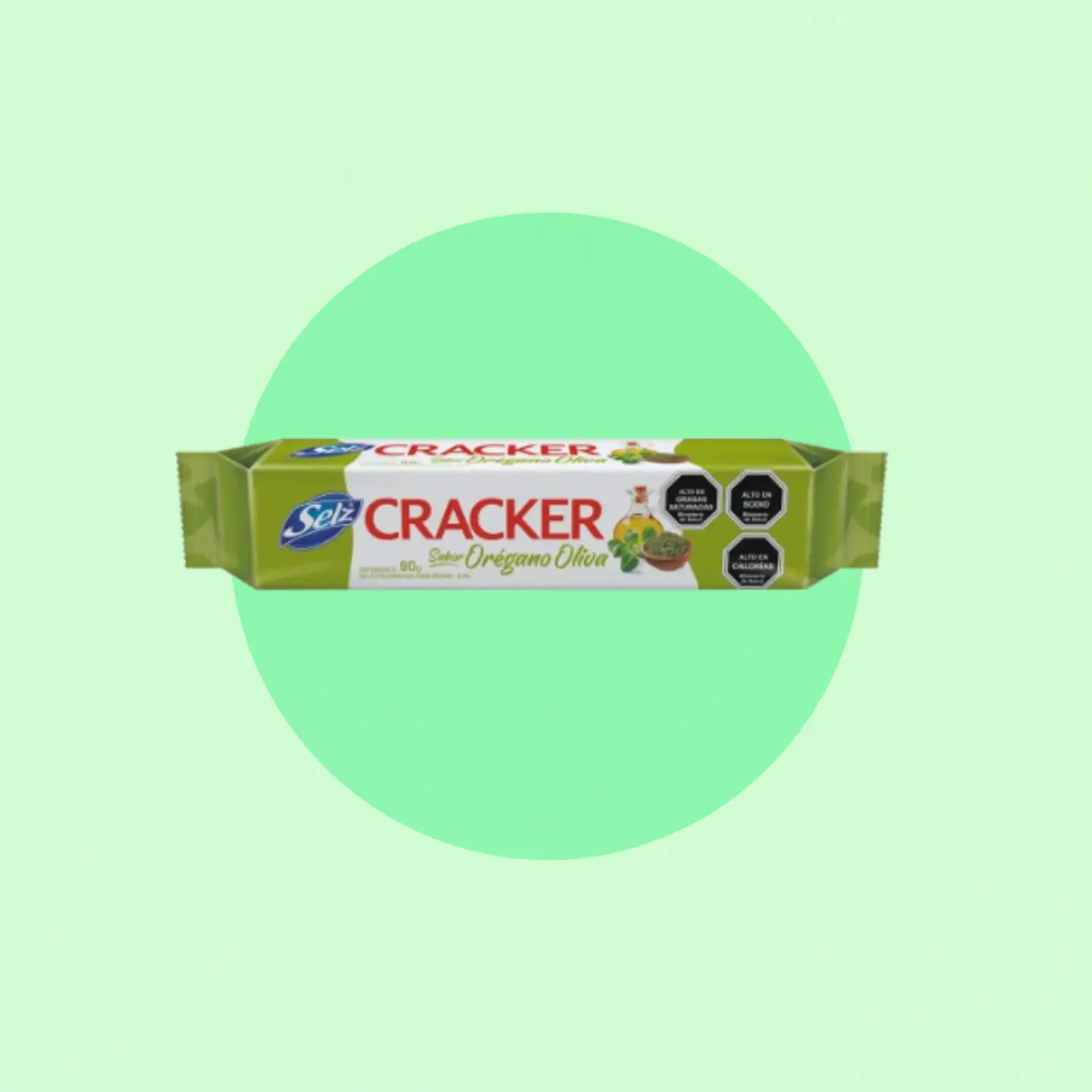 Cracker Orégano Oliva 90 Gramos 1