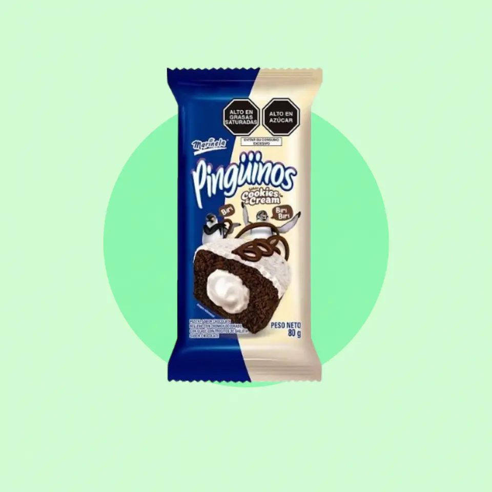 Pingüinos Cookies and Cream 1