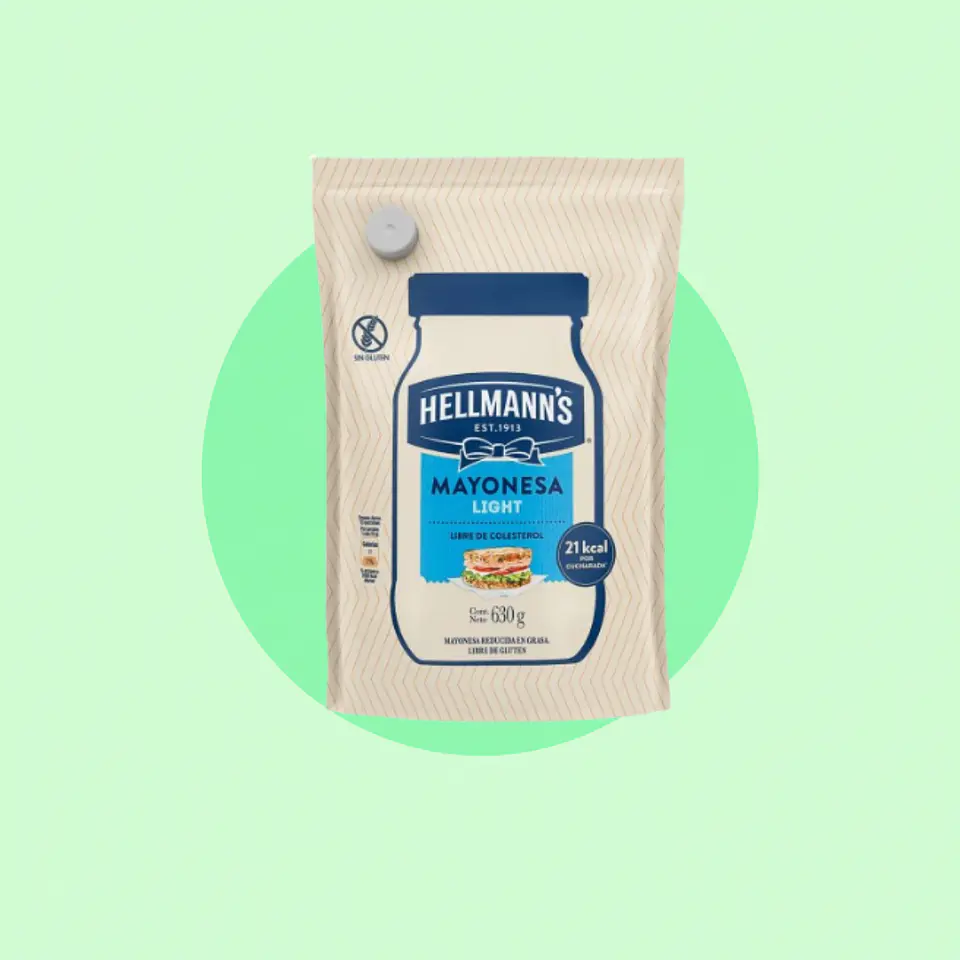 Mayonesa Hellmann's Light 630 Gramos 1