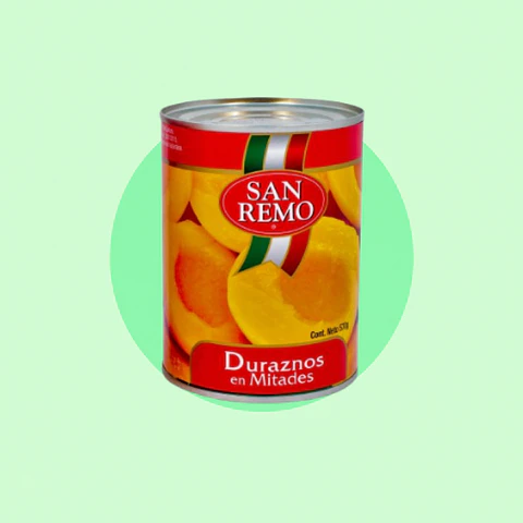 Durazno en Mitades San Remos 425 Gramos