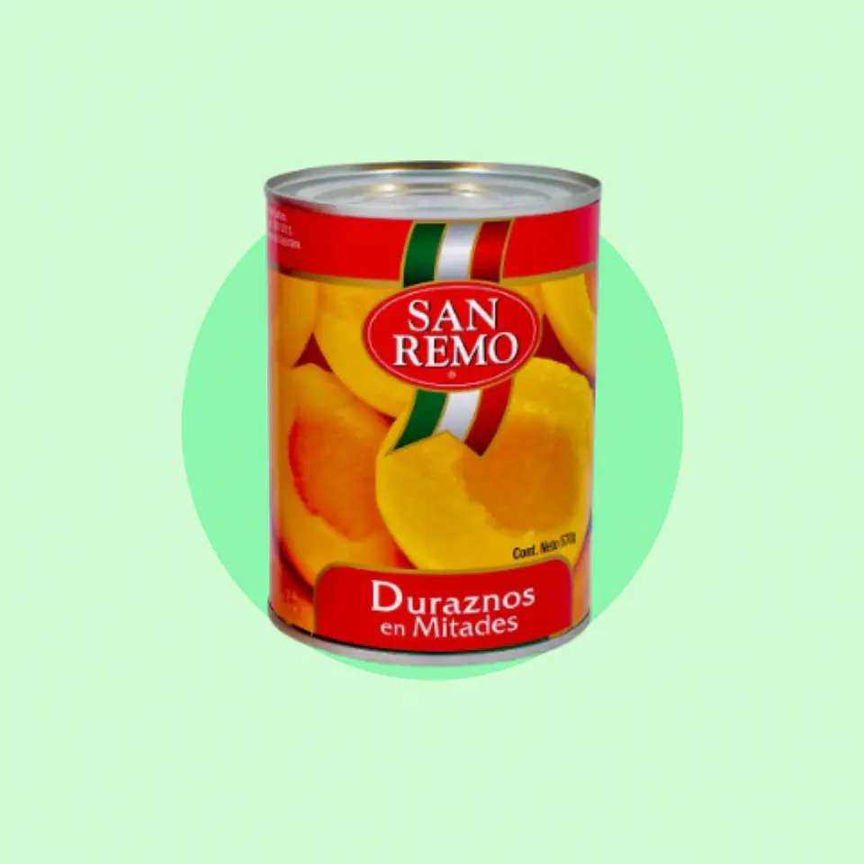 Durazno en Mitades San Remos 425 Gramos 1
