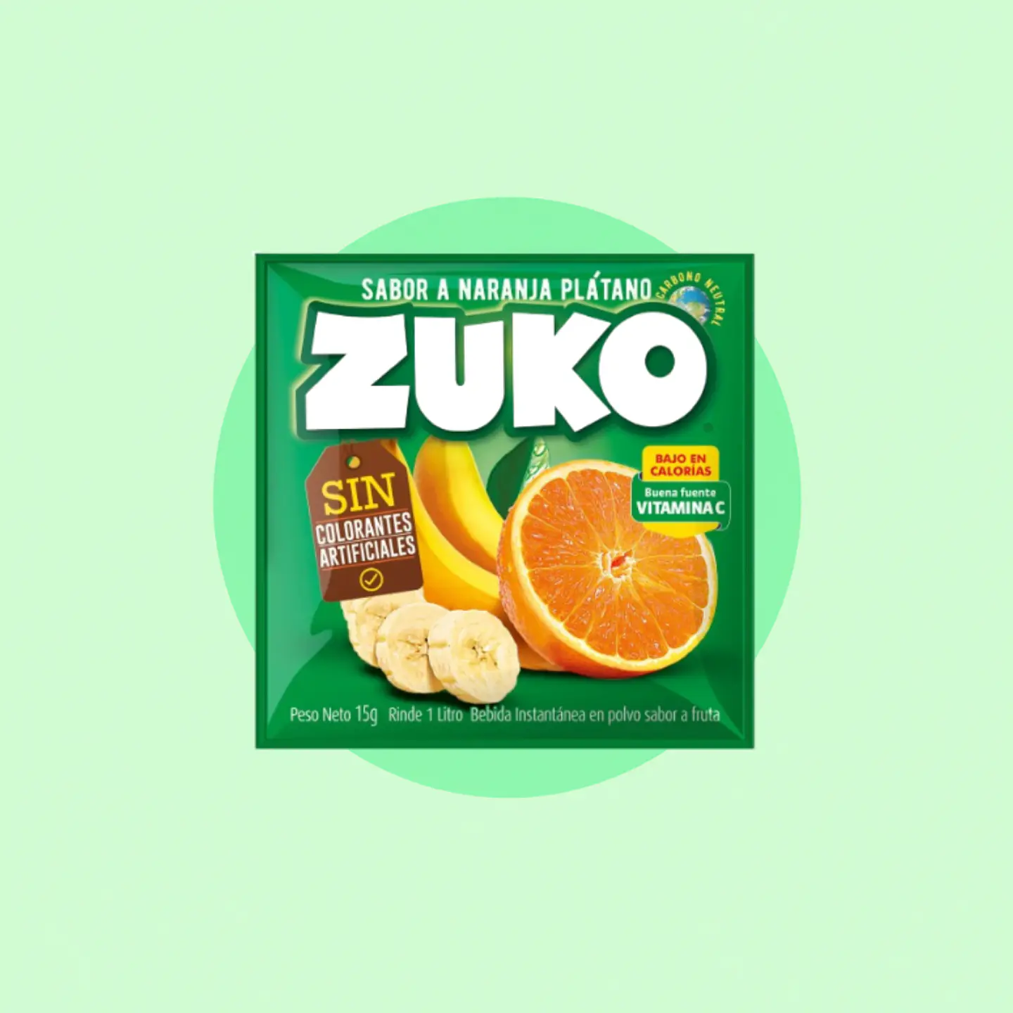 Zuko Naranja Plátano 1