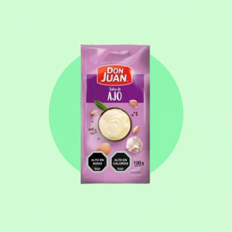 Salsa de Ajo Don Juan 100 Gramos