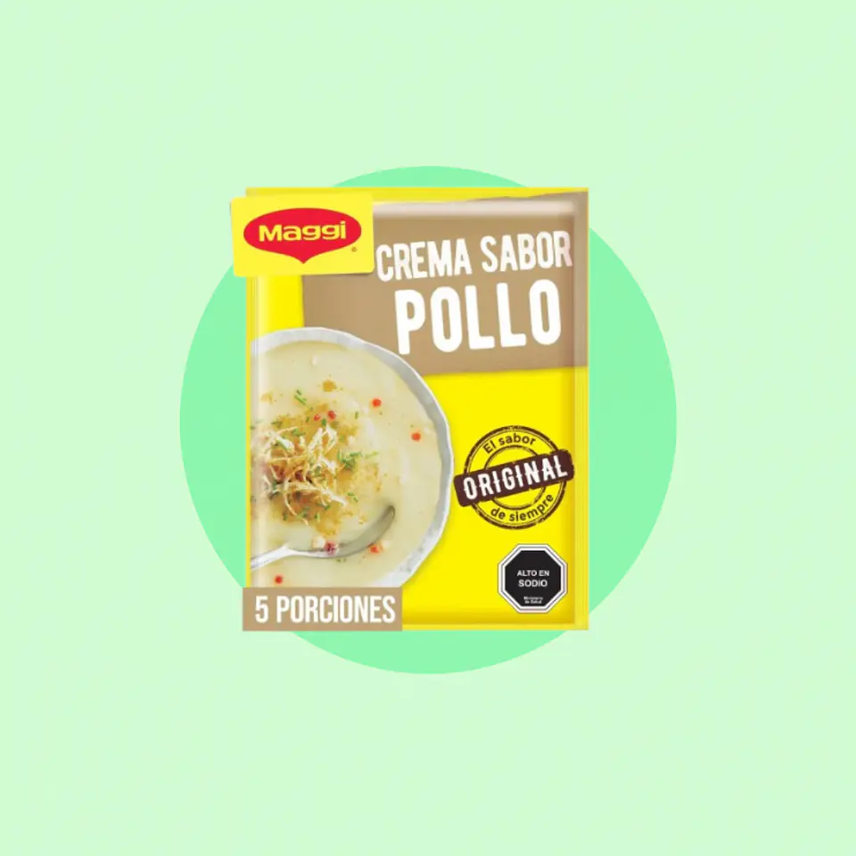 Crema de Pollo Maggi 1