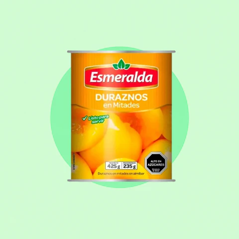 Durazno en Mitades Esmeralda 425 Gramos