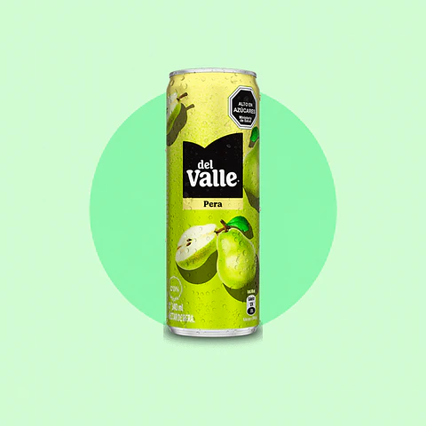 Del Valle en lata sabor Pera 340 ML