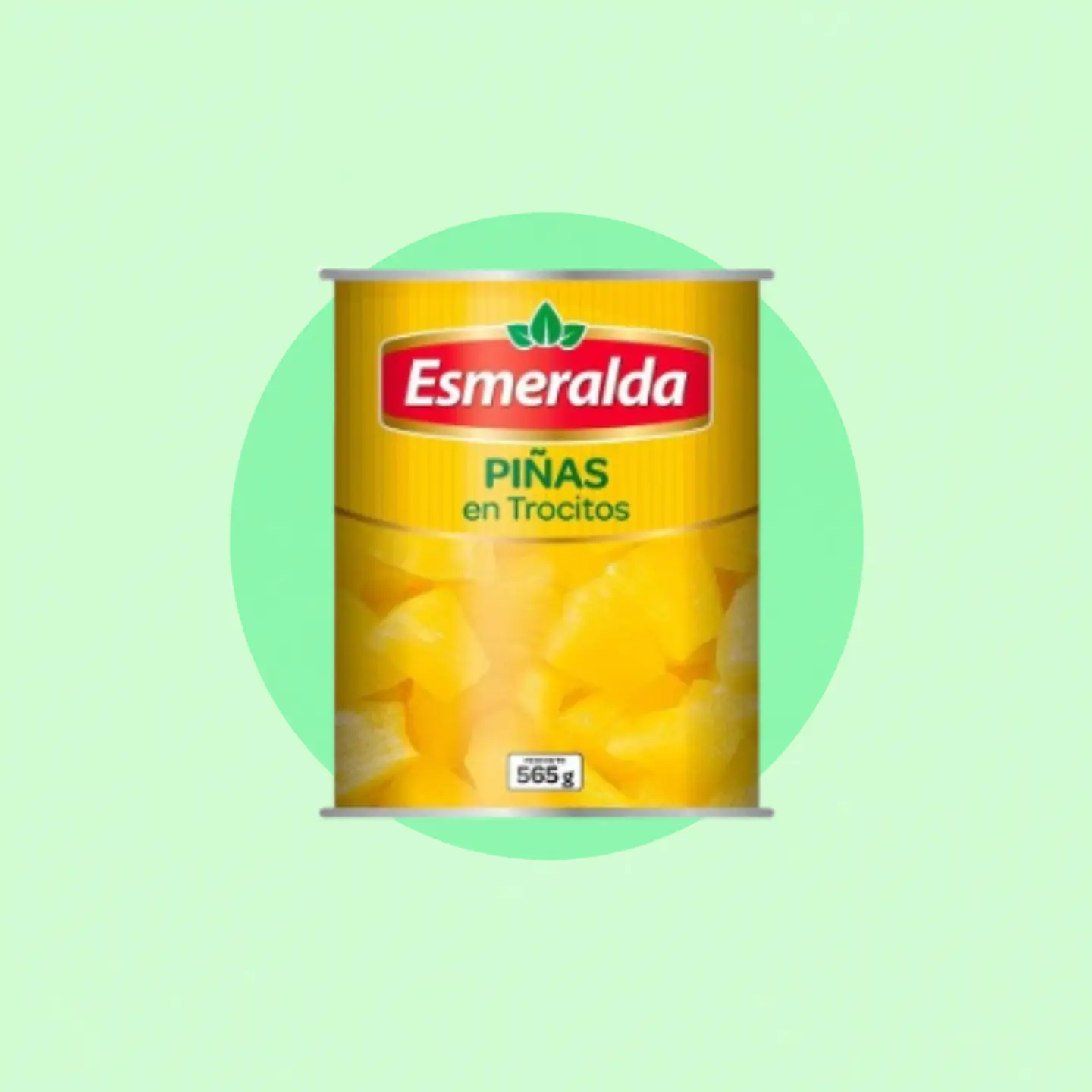 Piñas en trocitos Esmeralda 565 Gramos 1