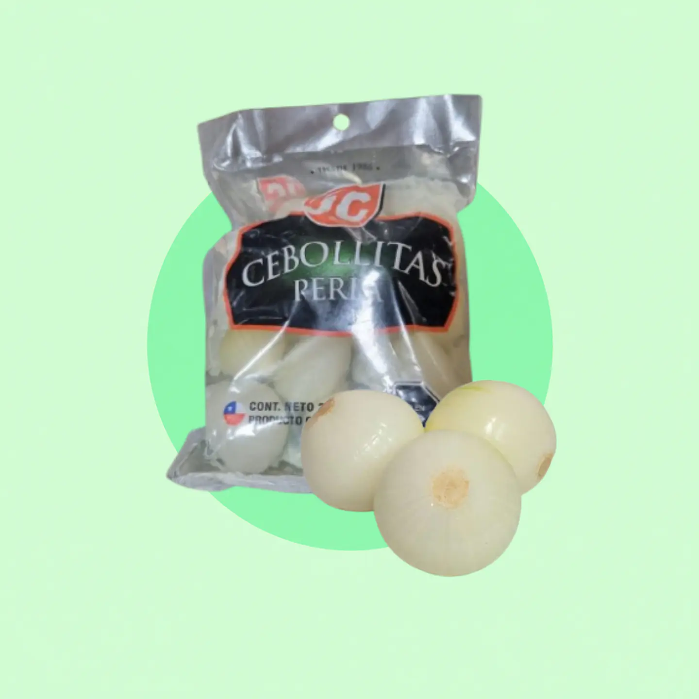 Cebollitas Perla 200 Gramos JC 1