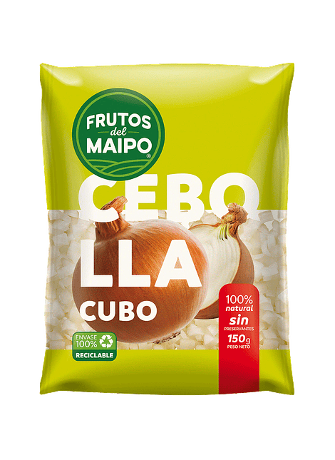 CEBOLLA EN CUBOS FRUTOS DEL MAIPO 150 G