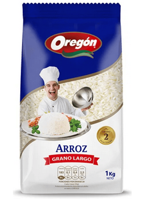 ARROZ G2 OREGON 1 KG