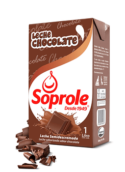 LECHE CHOCOLATE SOPROLE 1 LT