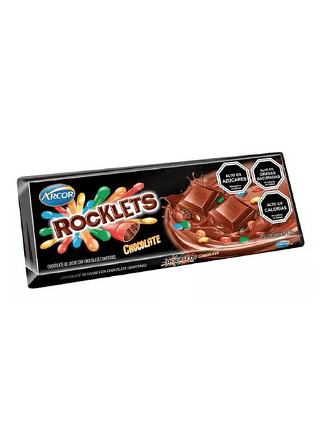 CHOCOLATE ROCKLETS ARCOR 125 G