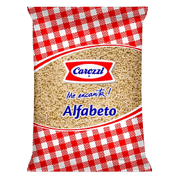 FIDEOS ALFABETO CAROZZI 250 G