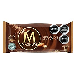 HELADO MAGNUM CHOCOLATE ALMENDRAS BRESLER 80 G