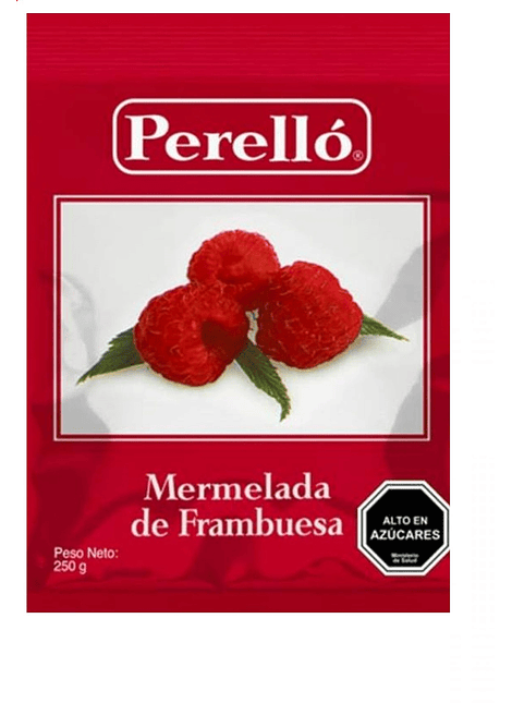 MERMELADA FRAMBUESA PERELLO 250 G