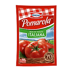 SALSA TOMATE POMAROLA ITALIANA CAROZZI 200 G