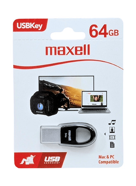 PENDRIVE USB MAXELL 64 GB