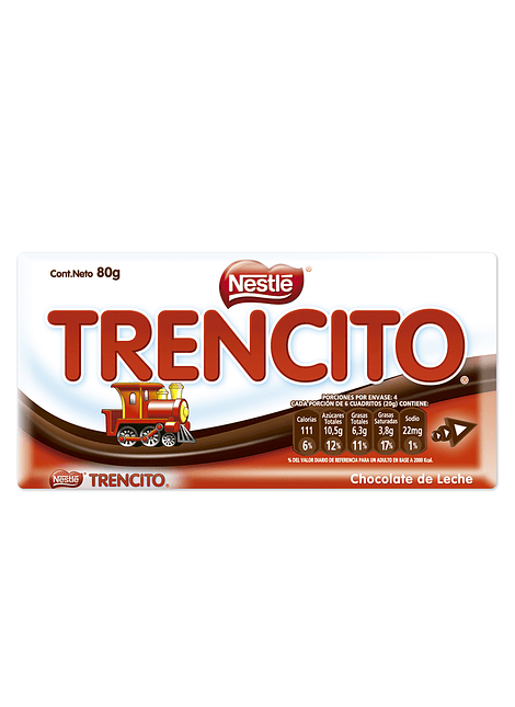 CHOCOLATE TRENCITO NESTLE 80 G