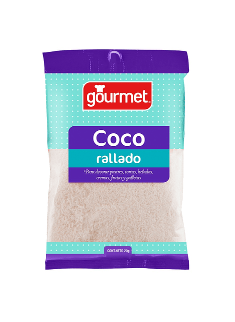 COCO RALLADO BLANCO GOURMET 100 G