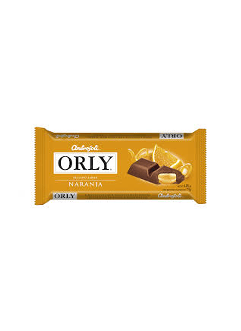 CHOCOLATE ORLY NARANJA 115 G