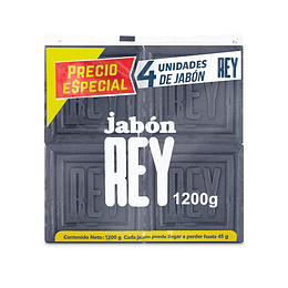 Jabón rey 4x300g paq 