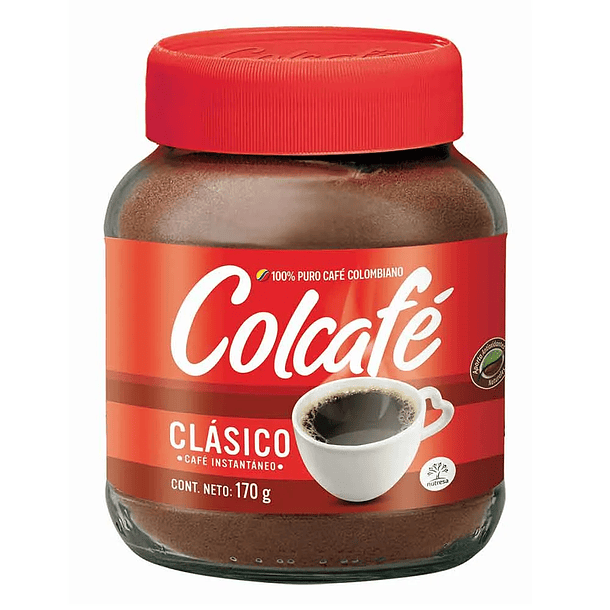 CAFE COLCAFE CLASICO PET FRASCO 170g UND