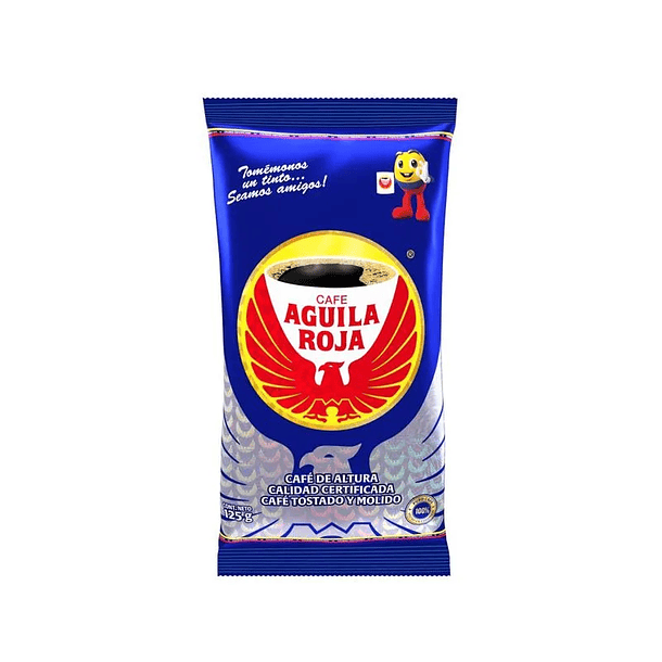 CAFE AGUILA ROJA 125g UND    