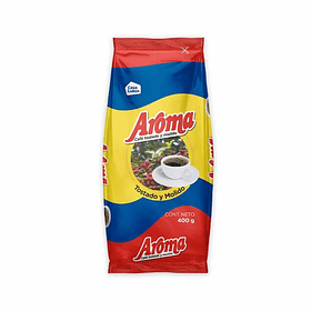 CAFE AROMA MOLIDO 400g UND 