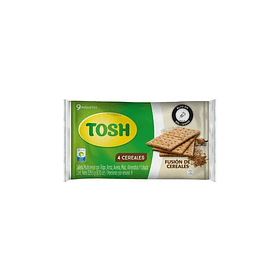 GALLETAS TOSH 4CEREALES 9UND 256.5g PAQ 