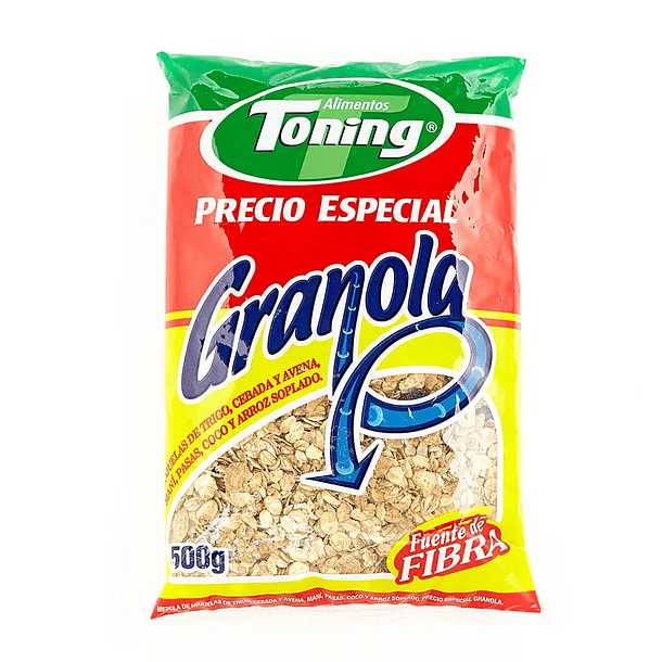 GRANOLA TONING 500g UND      