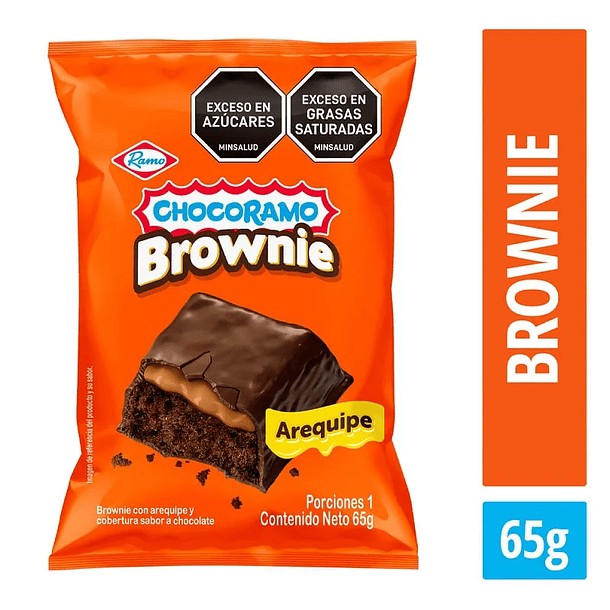  PONQUE RAMO BROWNIE AREQUIPE 65g UND  