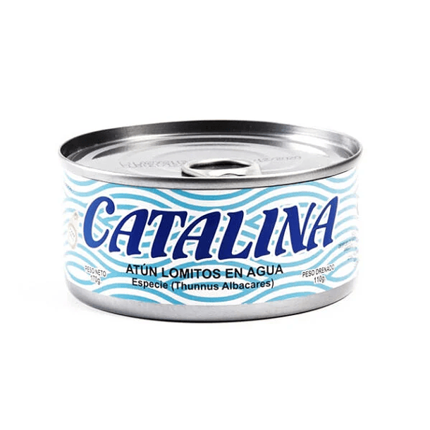 ATUN CATALINA LOMO LOMITOS EN AGUA 170g