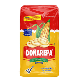 HARINA DOÑA AREPA MAIZ AMARILLO 1kg UND 