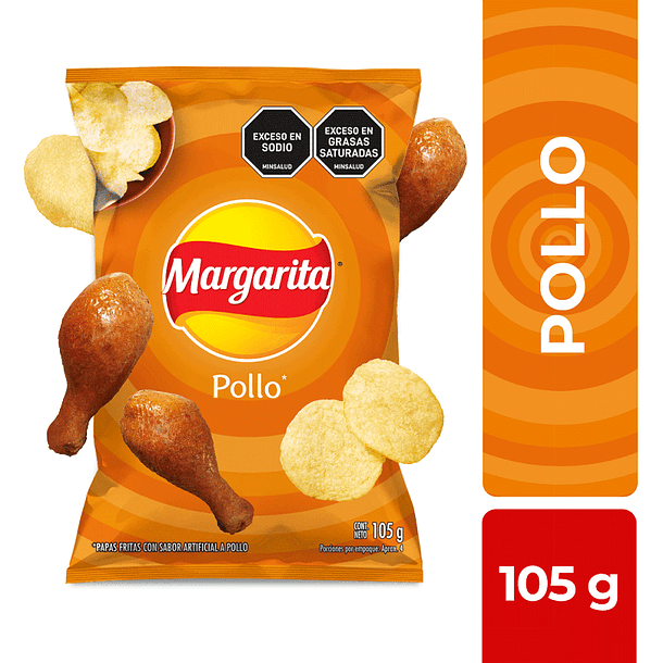 PASAB MARG PAPAS POLLO 105g UND