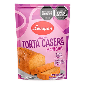 MEZCLA LEVAPAN TORTA CASERA MANTEC/450g 