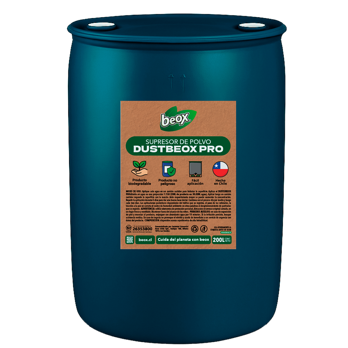 DustBeox PRO - 200 Litros Supresor de Polvo 1